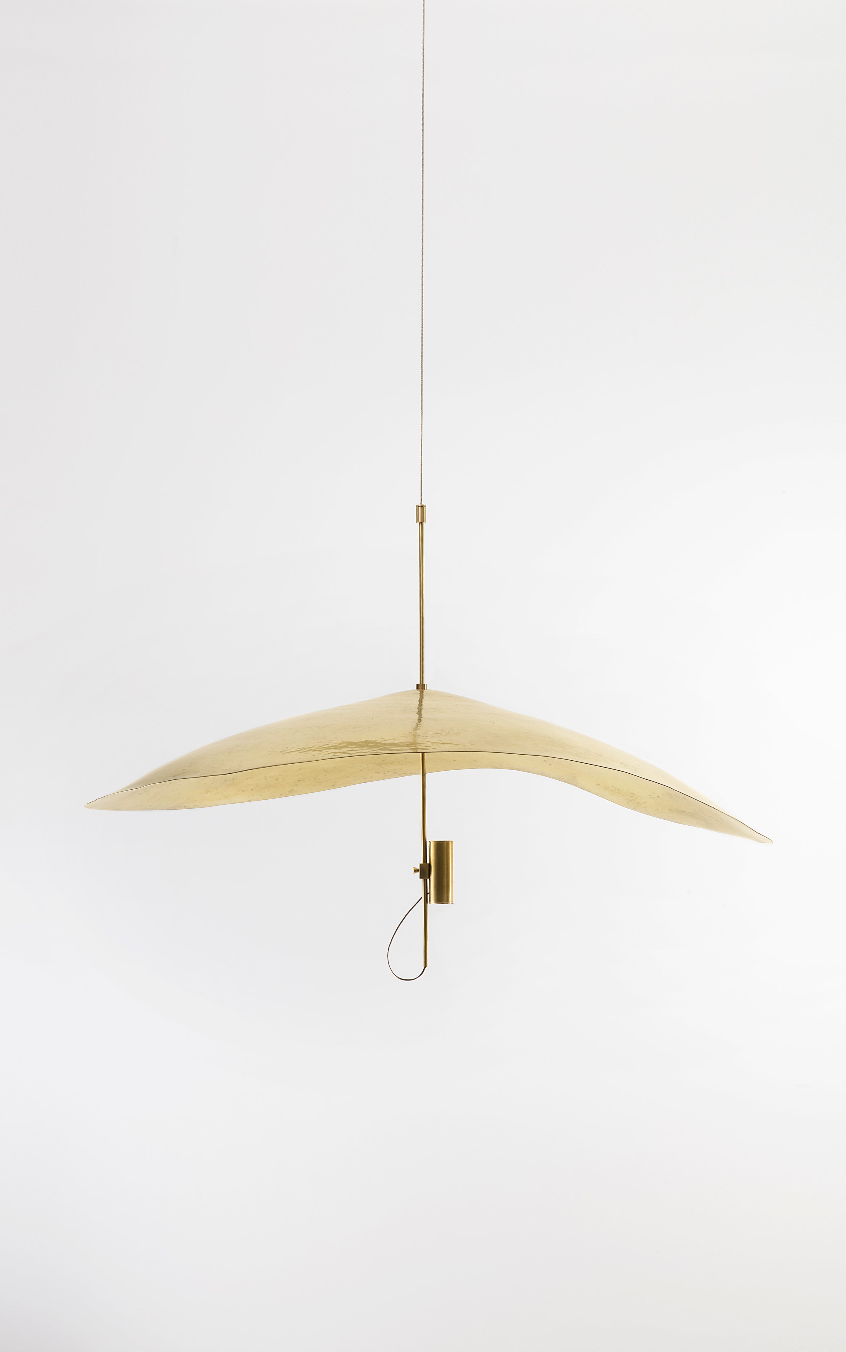 Float Suspension - Large - Hammered Brass