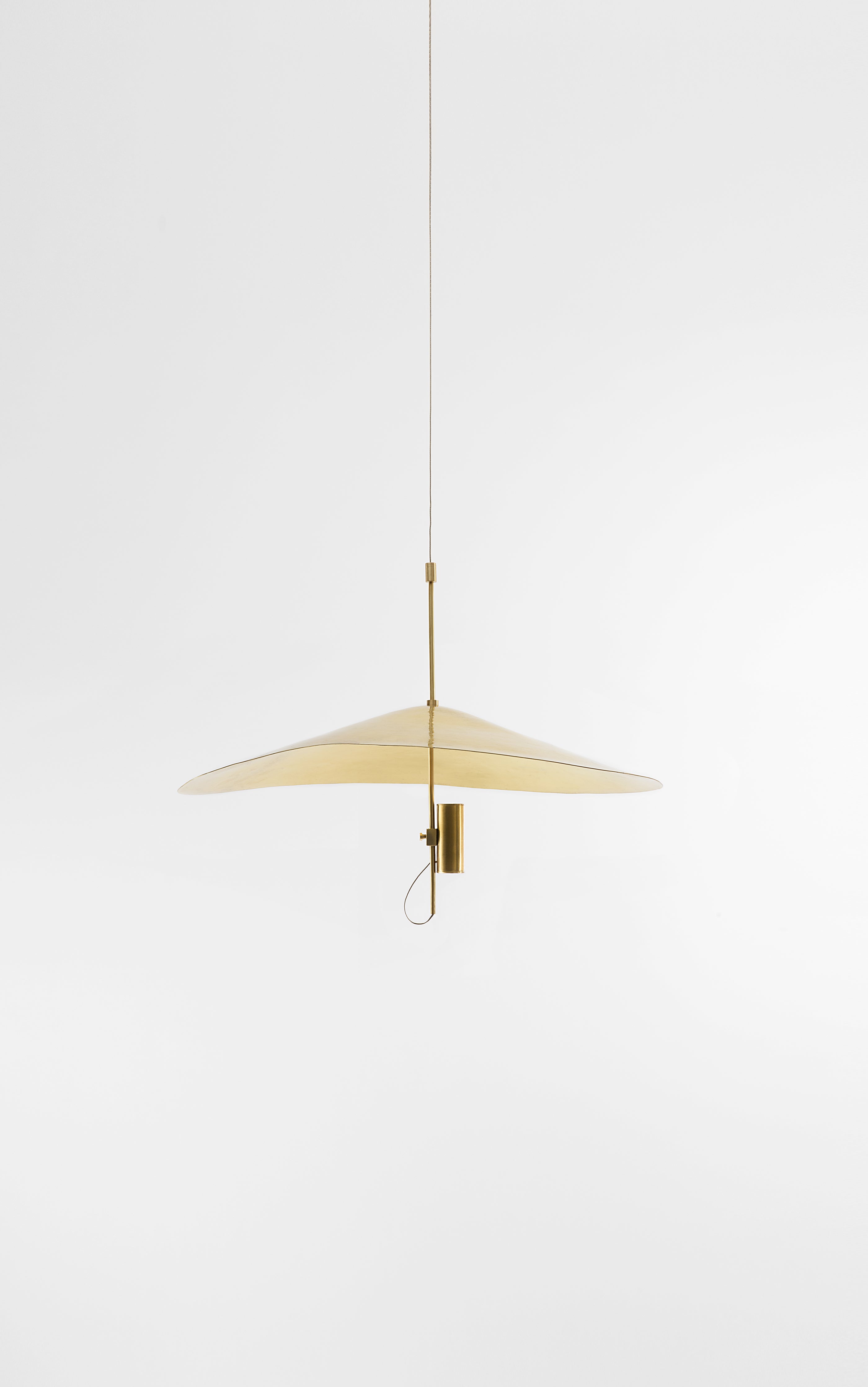 Float Suspension - Small - Hammered Brass
