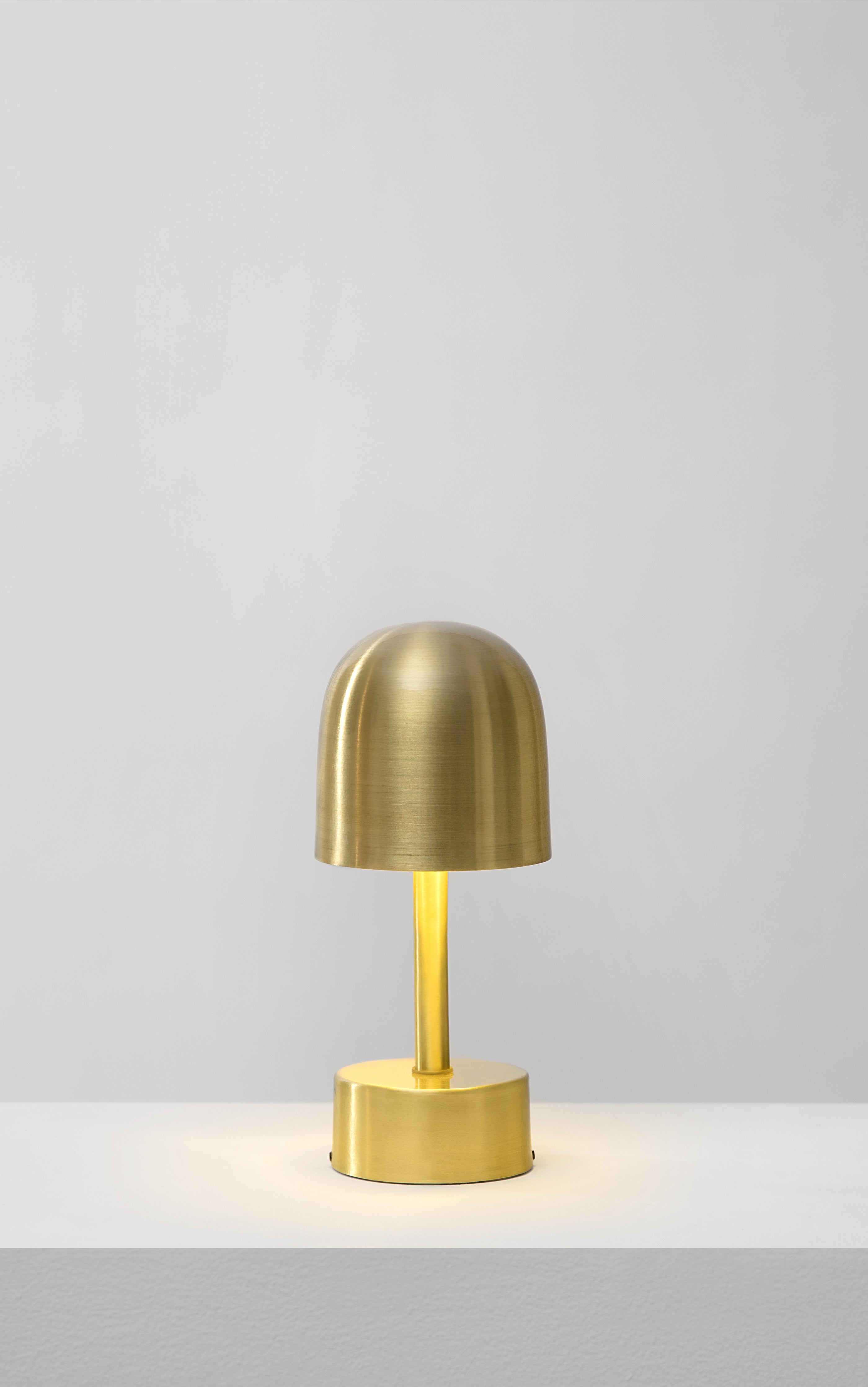 Campana Table - Small - Brushed Brass Finish
