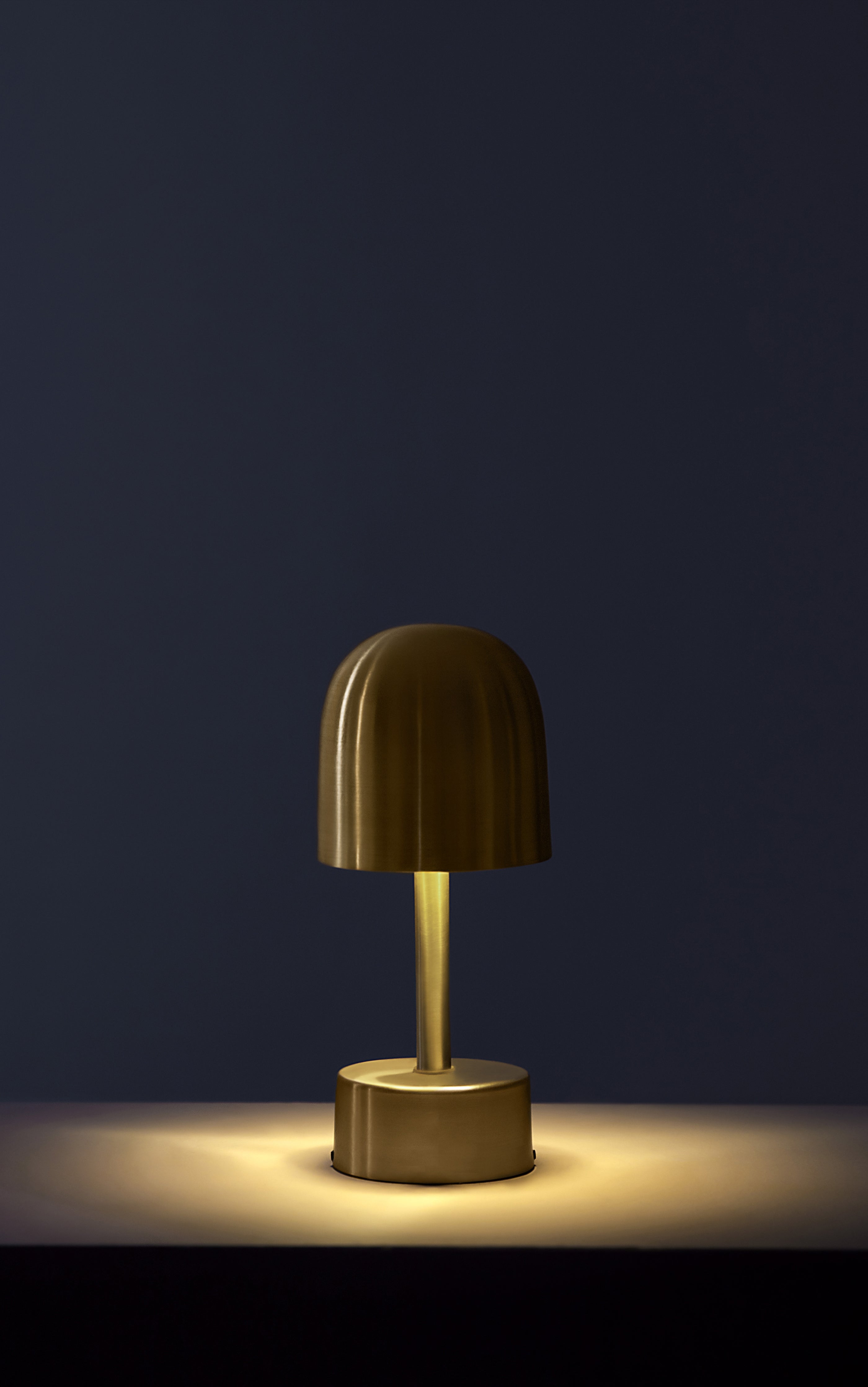 Campana Table - Small - Brushed Brass Finish