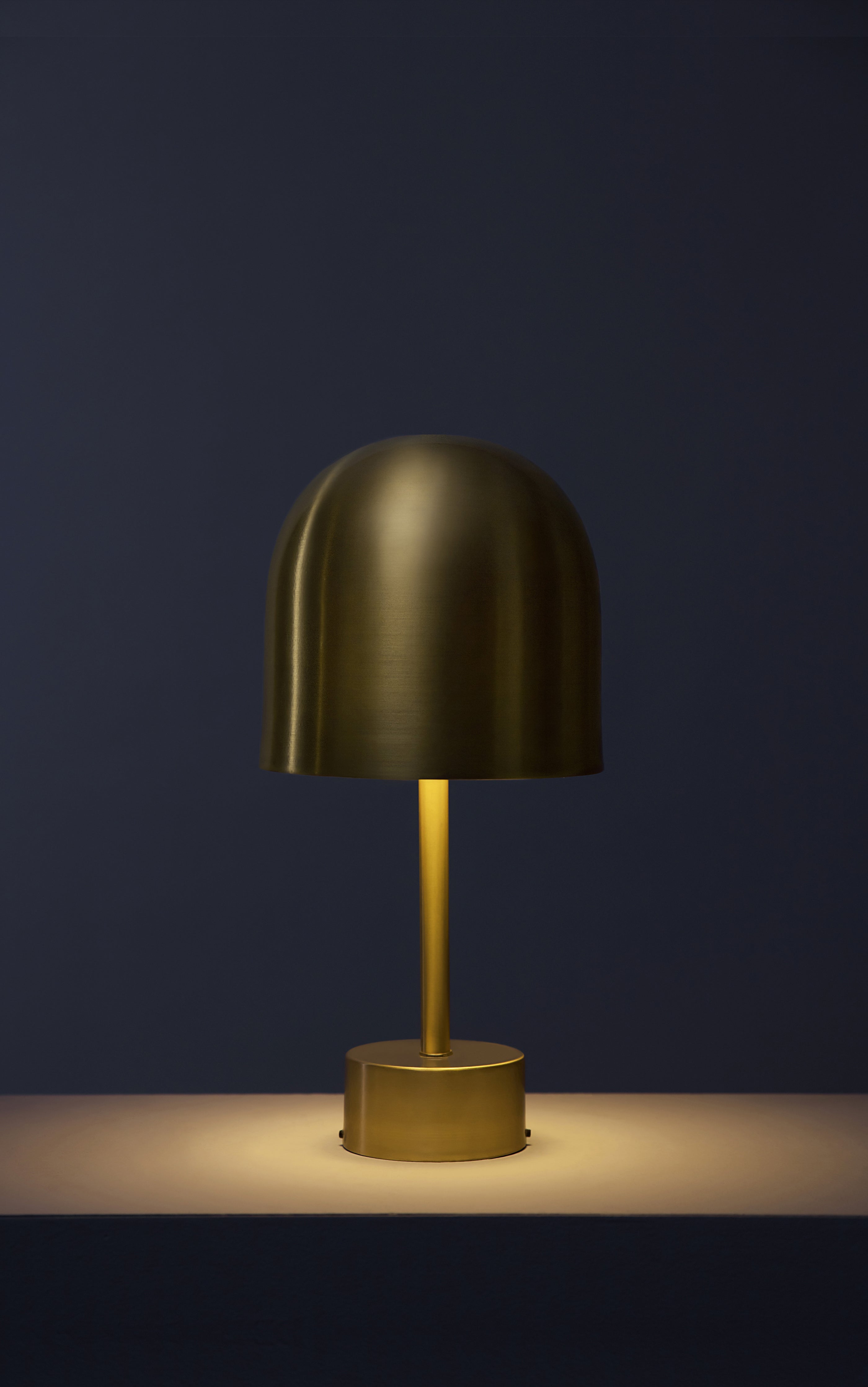 Campana Table - Large - Brushed Brass Finish