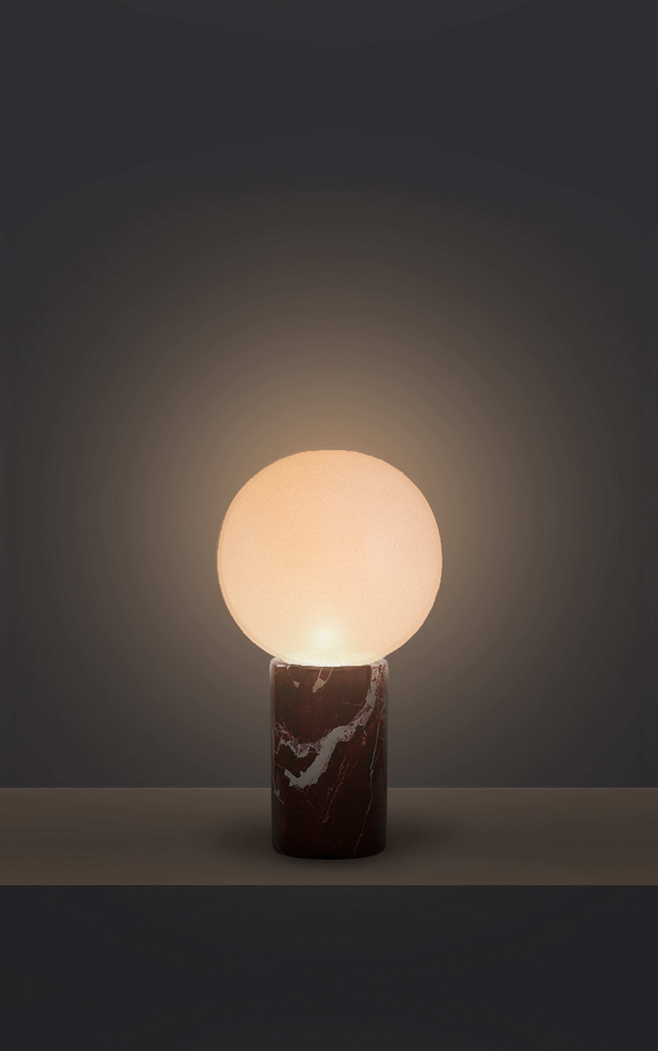 Blow Table Mini - Burgundy