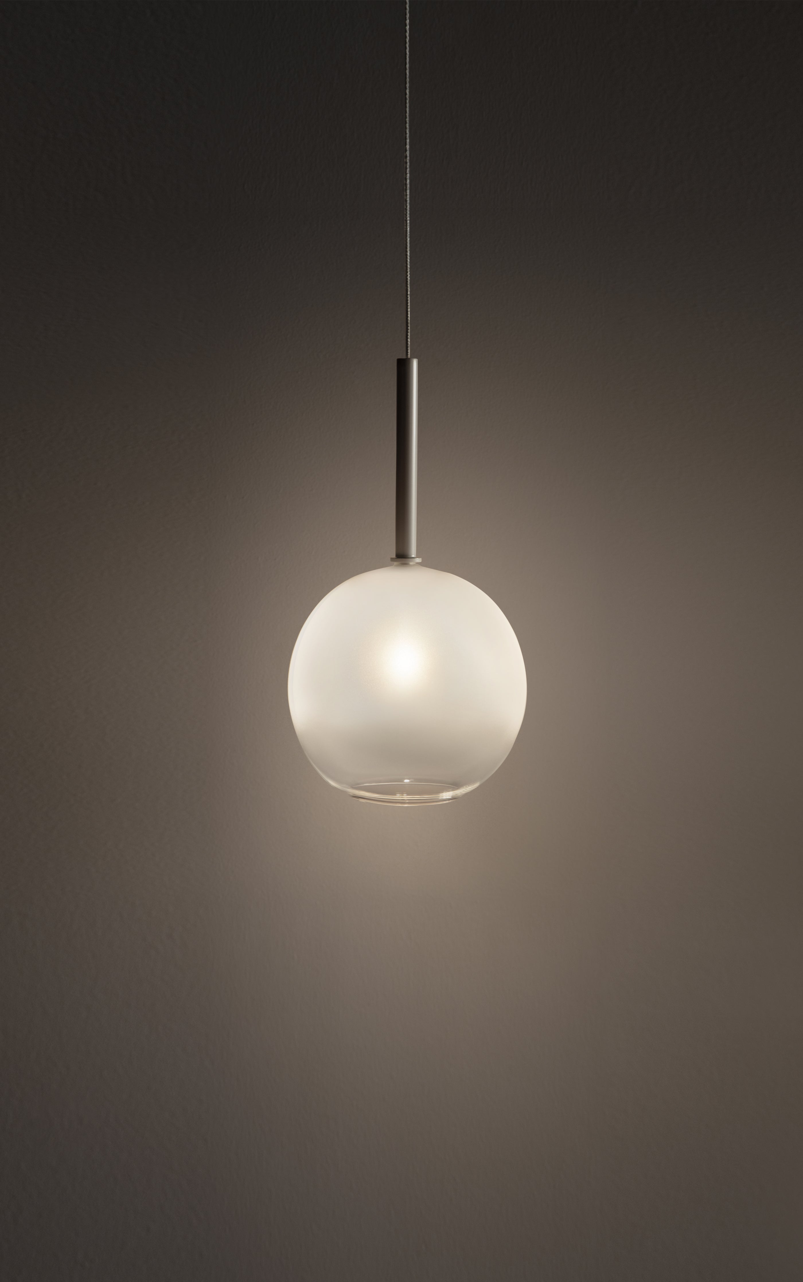 Blow Frosted Suspension - Small - White