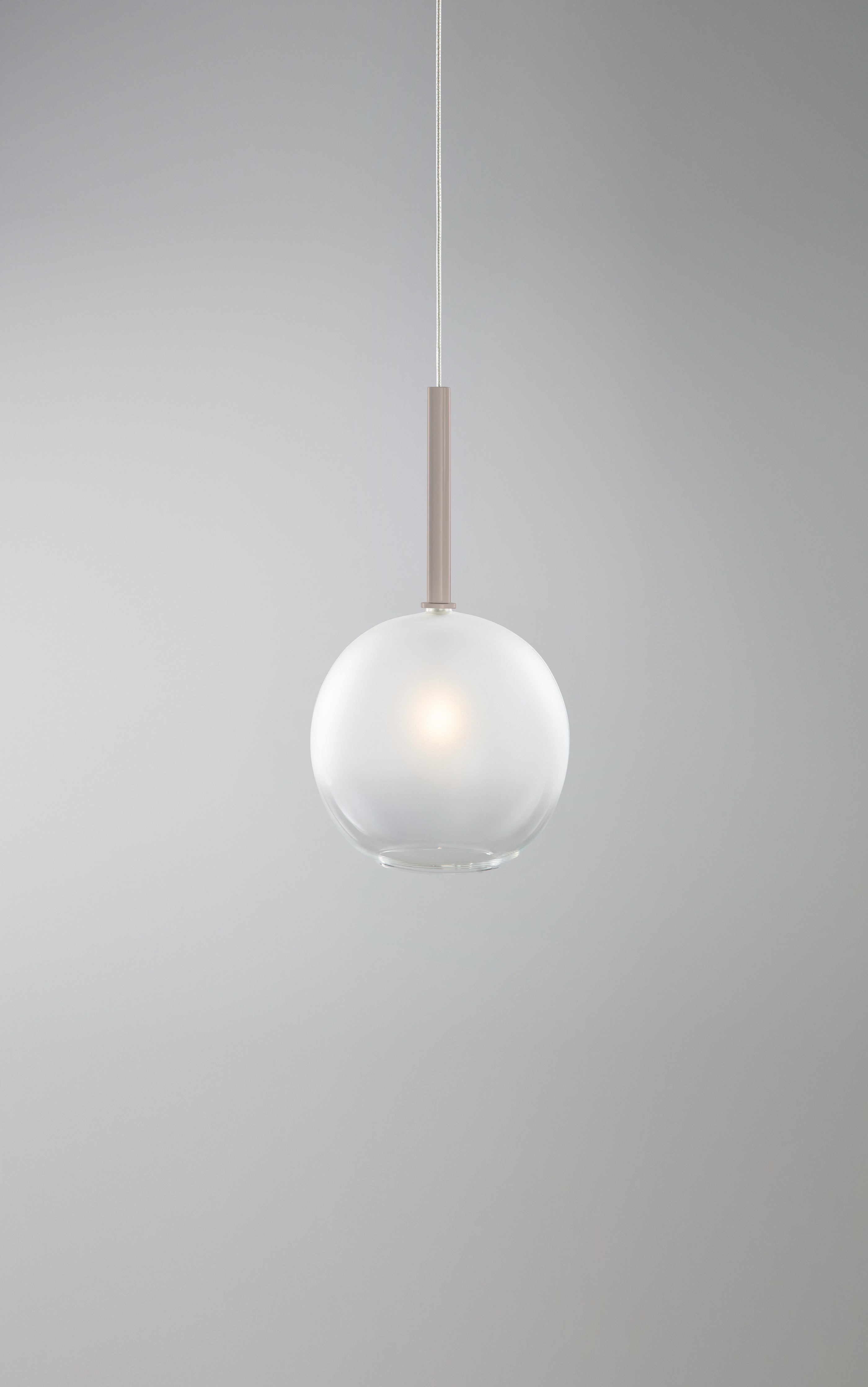 Blow Frosted Suspension - Small - Hushed Taupe