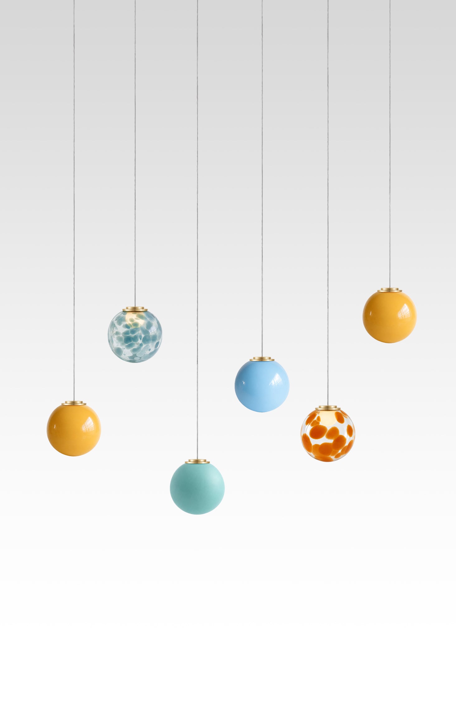 Parrot Fish Suspension - Set of 6