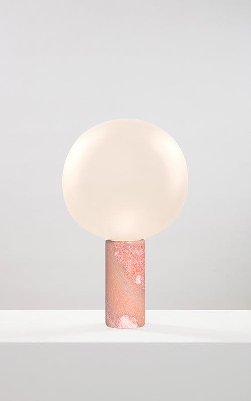 Blow Table Large - Blush stone